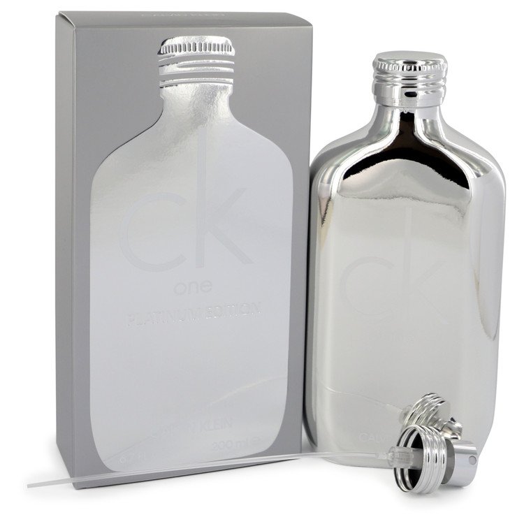 Ck One Platinum Perfume 6.7 oz Eau De Toilette Spray (Unisex)